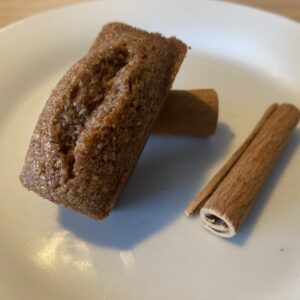 Mini financiers à la cannelle